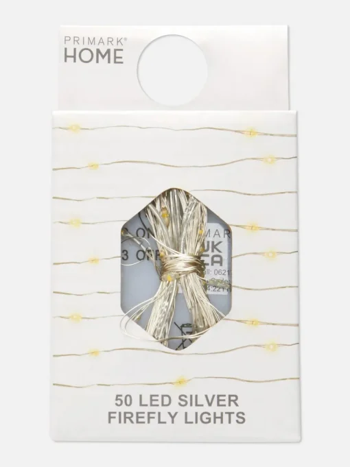 Łańcuch świetlny z 50 małymi lampkami LED