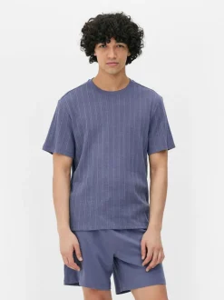 Żakardowa krótka piżama