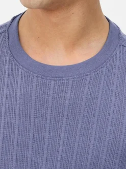 Żakardowa krótka piżama