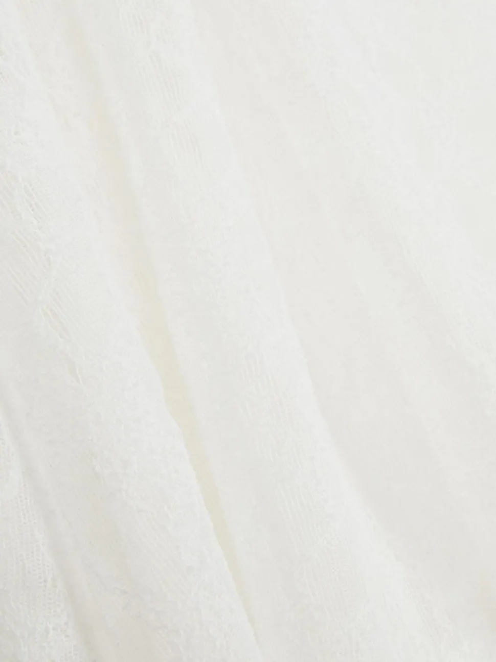 Asymetryczna spódnica midi z koronki