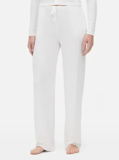 Ażurowe spodnie od piżamy