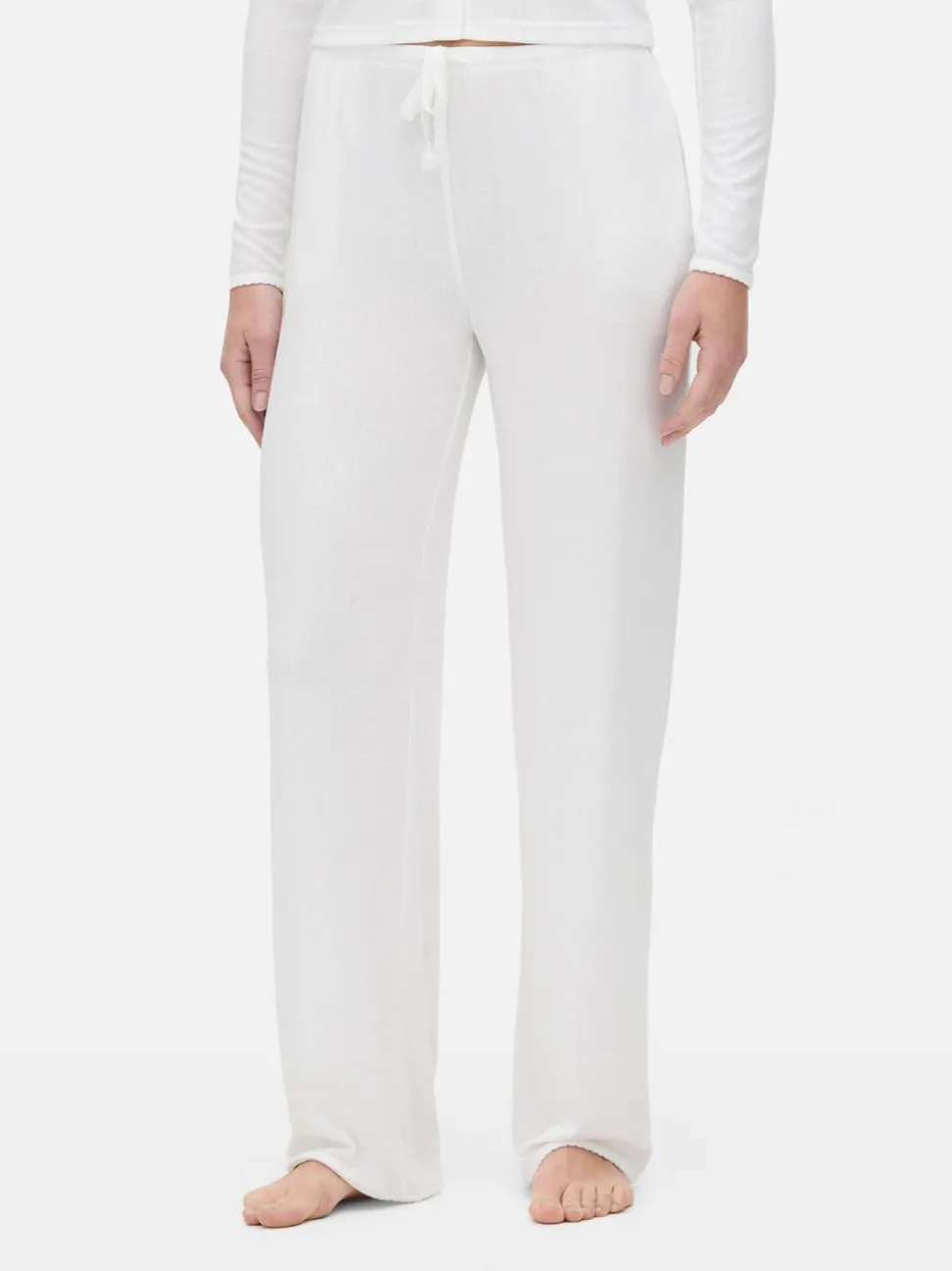 Ażurowe spodnie od piżamy