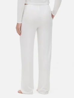 Ażurowe spodnie od piżamy