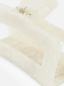 Bardzo duża prostokątna klamra do włosów