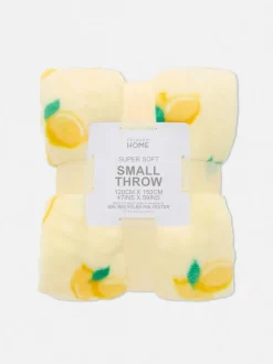 Bardzo miękka narzuta w cytryny