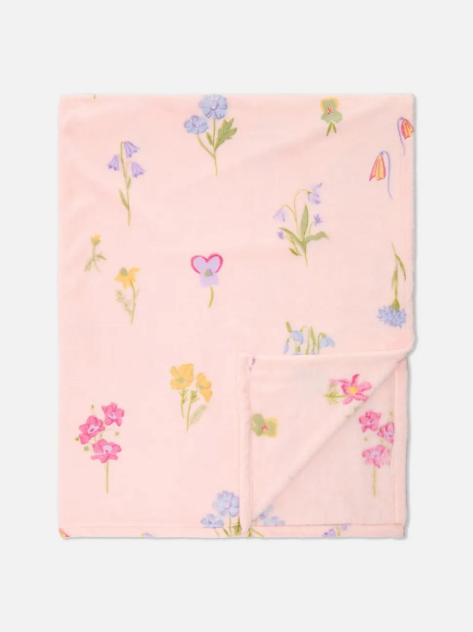 Bardzo miękka narzuta z nadrukiem w kwiaty PS...