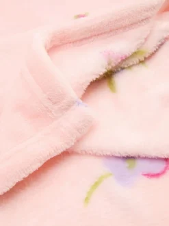 Bardzo miękka narzuta z nadrukiem w kwiaty PS...