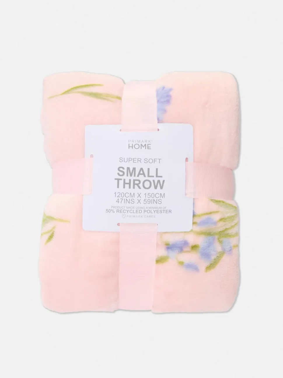 Bardzo miękka narzuta z nadrukiem w kwiaty PS...