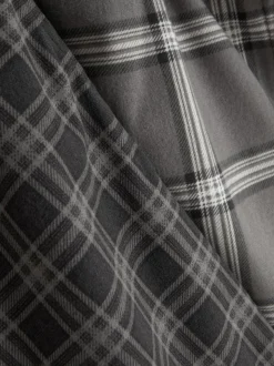 Bardzo miękkie legginsy w kratę, 2 pary