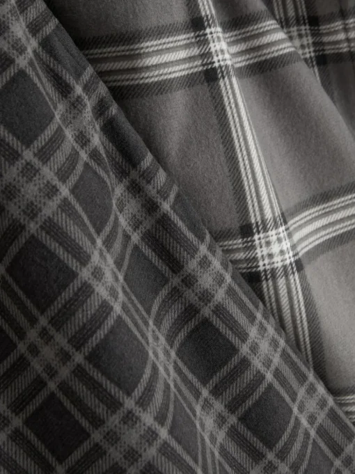 Bardzo miękkie legginsy w kratę, 2 pary