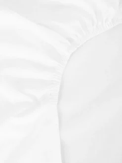 Bawełniane prześcieradło z gumką, rozmiar super king