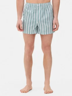 Bawełniane spodenki piżamowe w paski