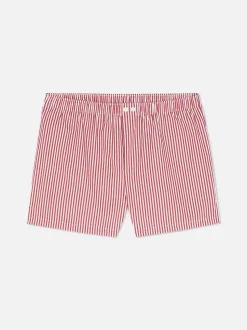Bawełniane spodenki piżamowe w paski