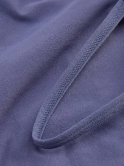 Bezszwowa koszulka od piżamy na ramiączkach