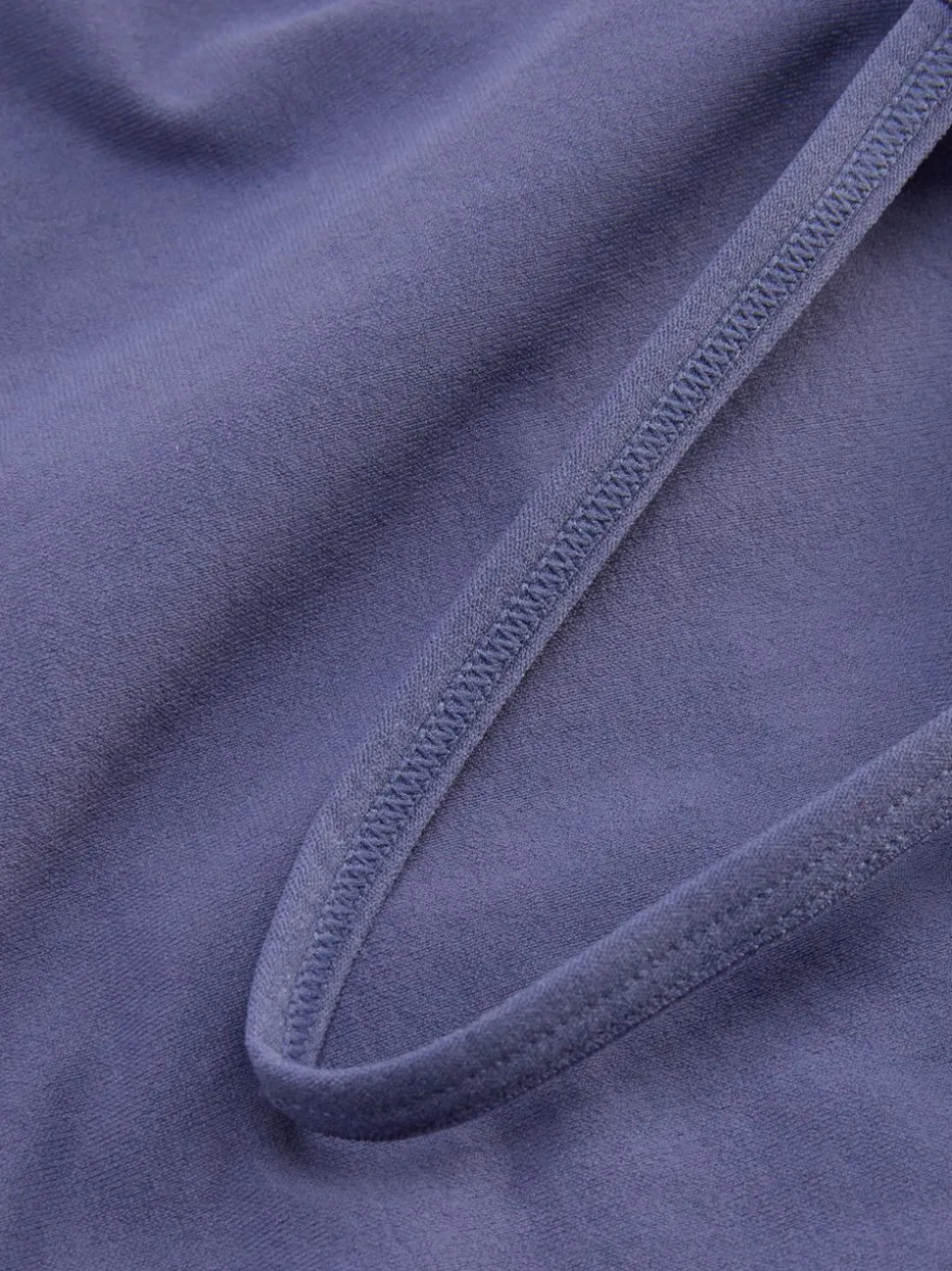 Bezszwowa koszulka od piżamy na ramiączkach