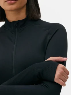 Bezszwowa zapinana na zamek kurtka sportowa