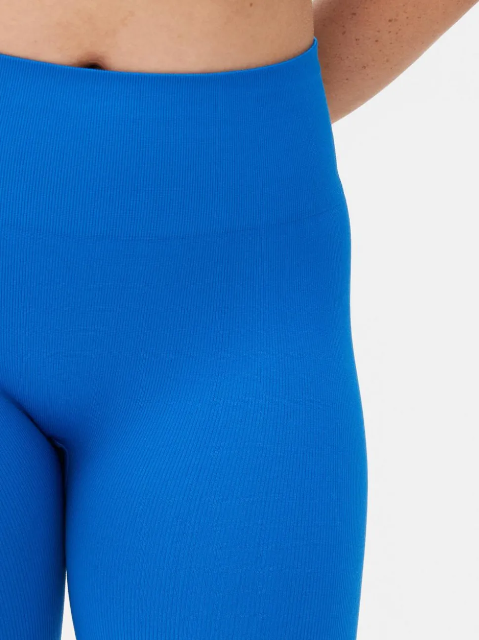 Bezszwowe długie szorty rowerowe