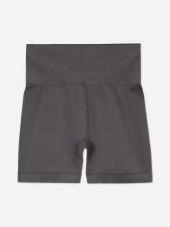 Bezszwowe szorty do jogi z wysokim stanem