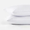 Białe poszewki na poduszki Essential, 2 szt.