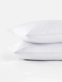 Białe poszewki na poduszki Essential, 2 szt.