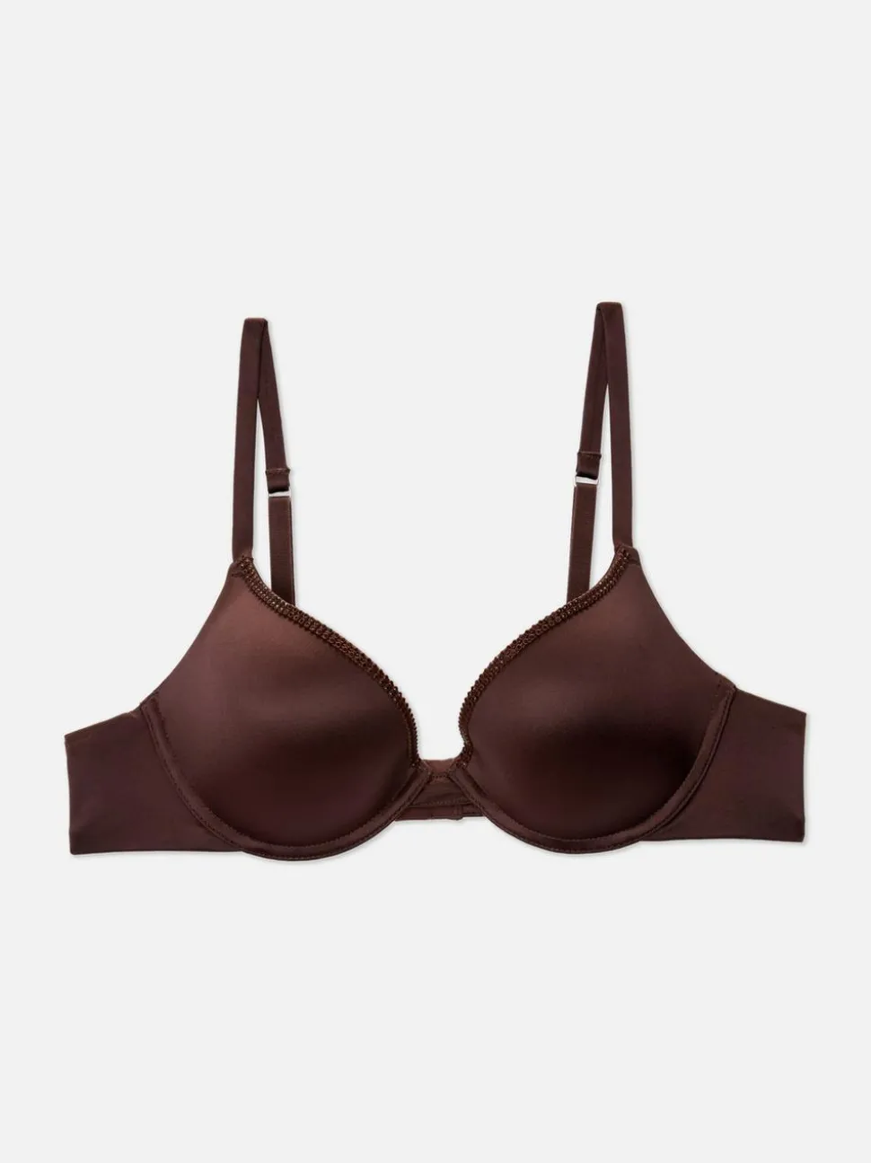 Biustonosz push-up ze sztucznymi klejnocikami