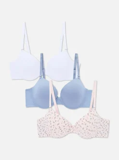 Biustonosze pod T-shirt, 3 szt.