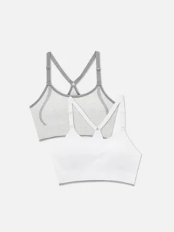 Biustonosze sportowe, 2 szt.