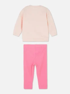 Bluza i legginsy z motywem jednorożca