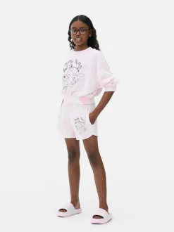 Bluza i szorty ze wzorem tie-dye, motyw Hello Kitty