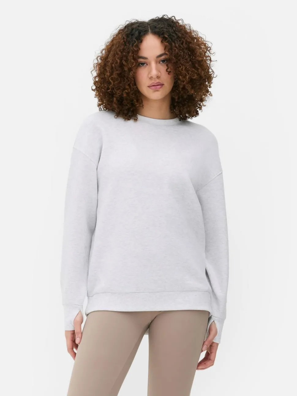 Bluza na siłownię o kroju oversize