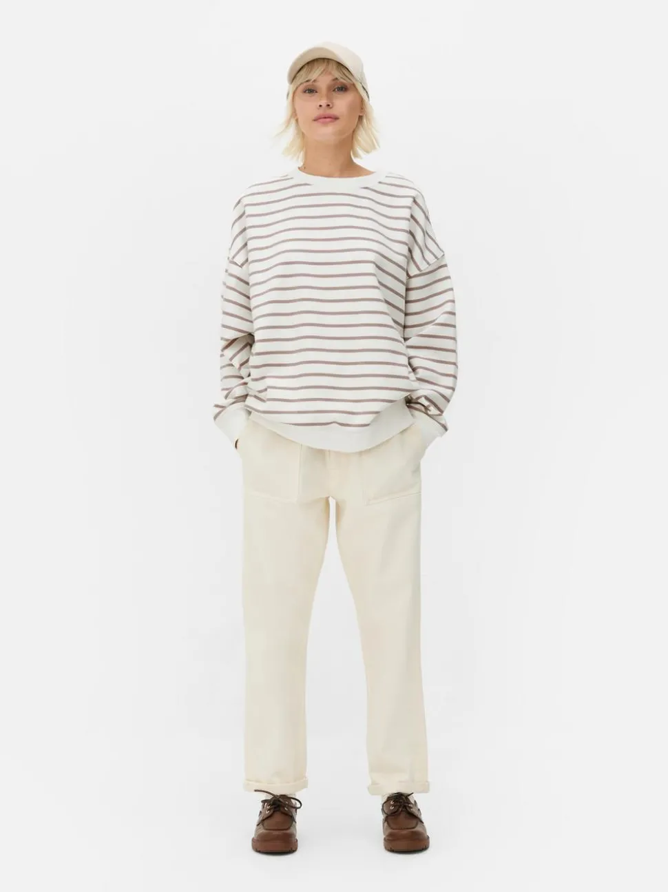 Bluza oversize w paski