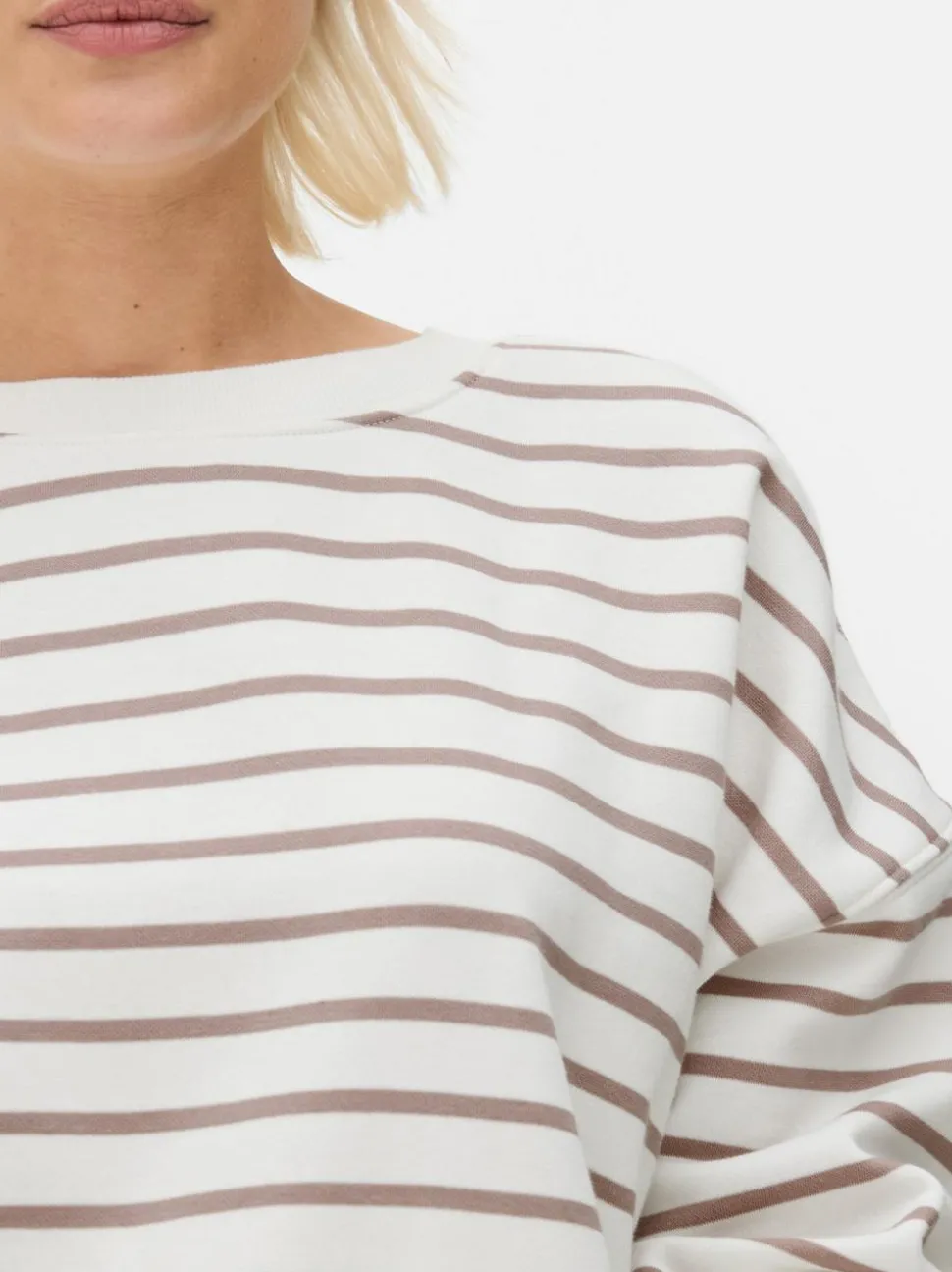 Bluza oversize w paski