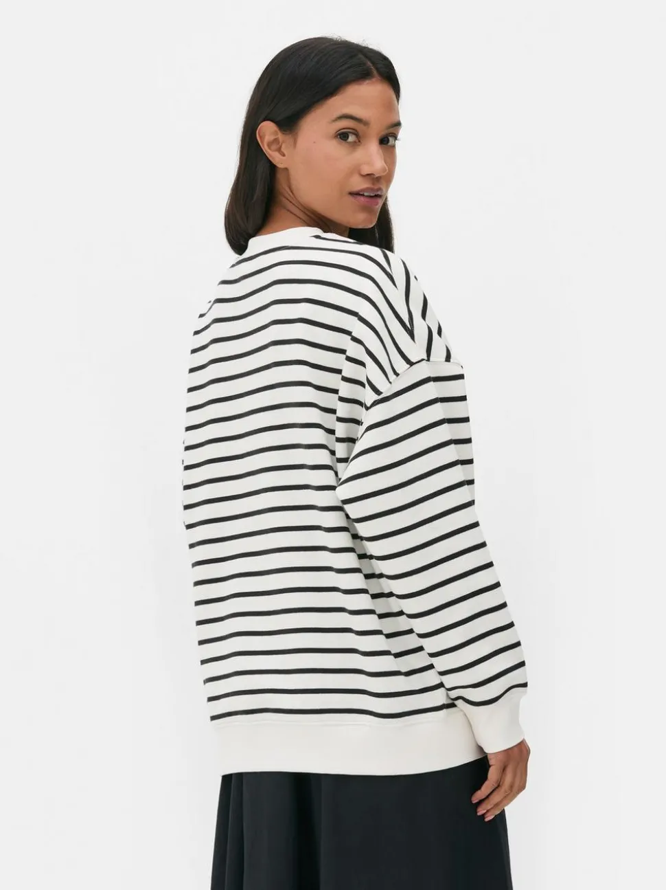 Bluza oversize w paski