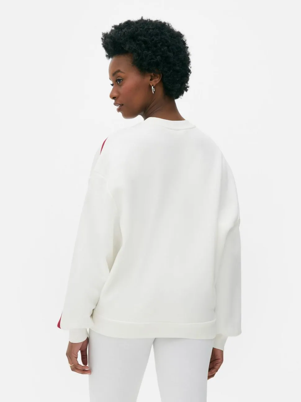 Bluza oversize w uniwersyteckim stylu z numerem