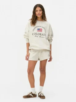 Bluza oversize z nadrukiem