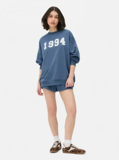 Bluza oversize z nadrukiem
