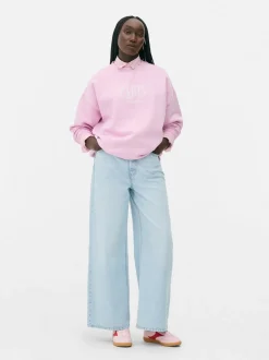 Bluza oversize z nadrukiem