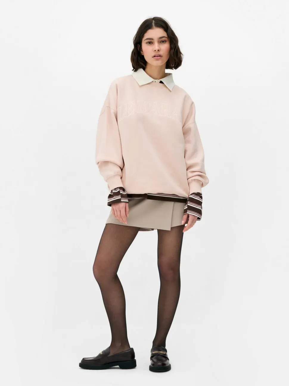 Bluza oversize z nadrukiem