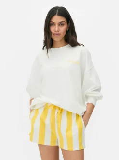 Bluza oversize z nadrukiem