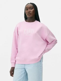 Bluza oversize z nadrukiem