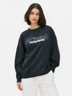 Bluza oversize z nadrukiem