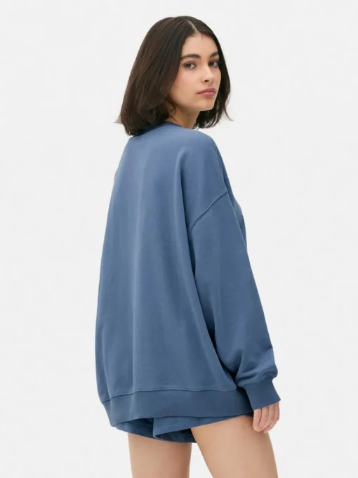 Bluza oversize z nadrukiem
