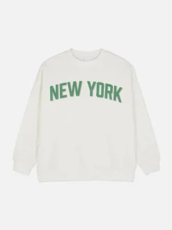 Bluza oversize z nadrukiem