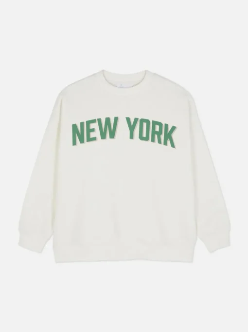 Bluza oversize z nadrukiem