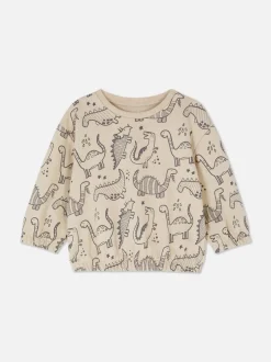 Bluza z długim rękawem i okrągłym dekoltem