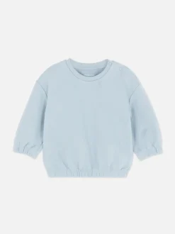 Bluza z długim rękawem i okrągłym dekoltem