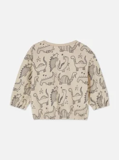 Bluza z długim rękawem i okrągłym dekoltem