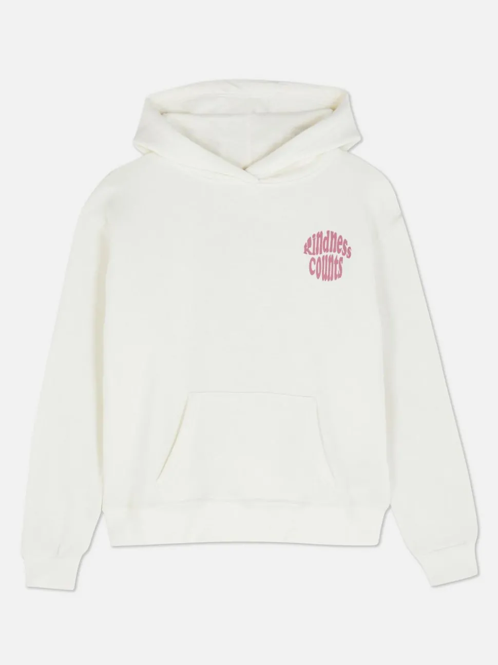 Bluza z kapturem, długim rękawem i nadrukiem