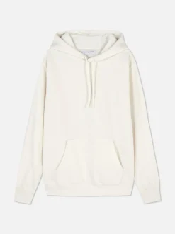 Bluza z kapturem i dekoltem ściąganym sznurkiem