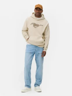 Bluza z kapturem i logo Forda